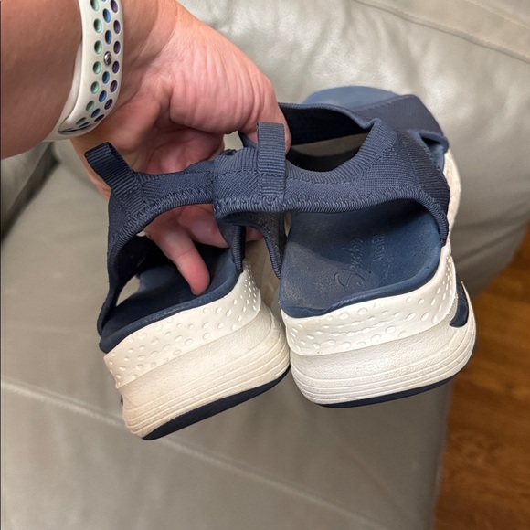 Sketchers ArchFit Navy Blue Open-Toe Sandals size 9 - Picture 4 of 6